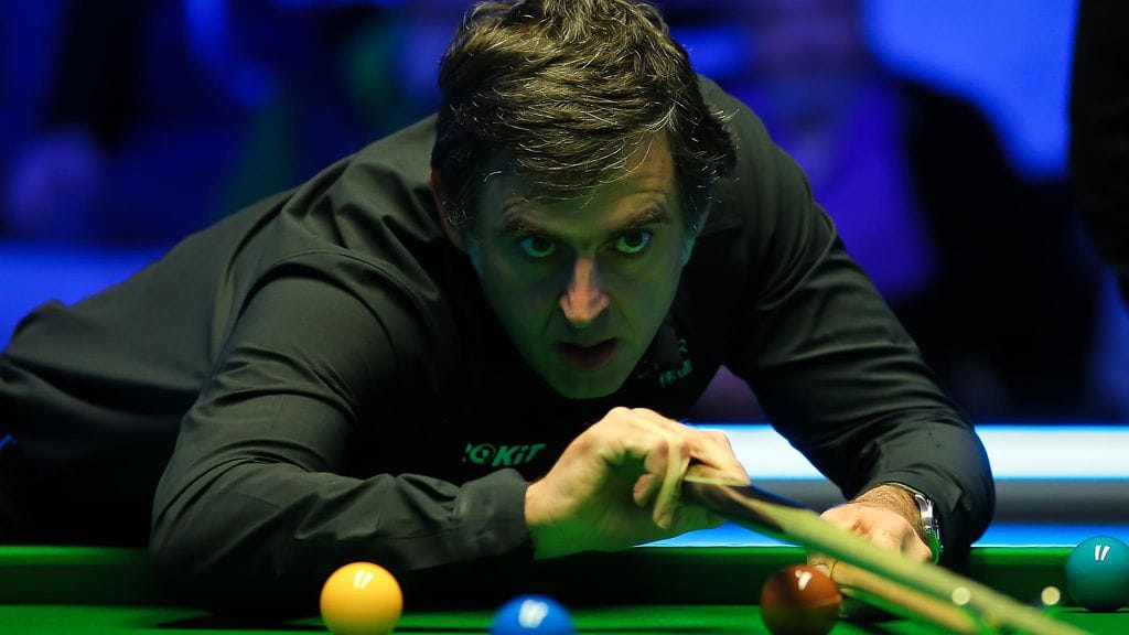 Ronnie O'Sullivan tähtäsi jatkoon Scottish Open -turnauksessa tiistaina.
