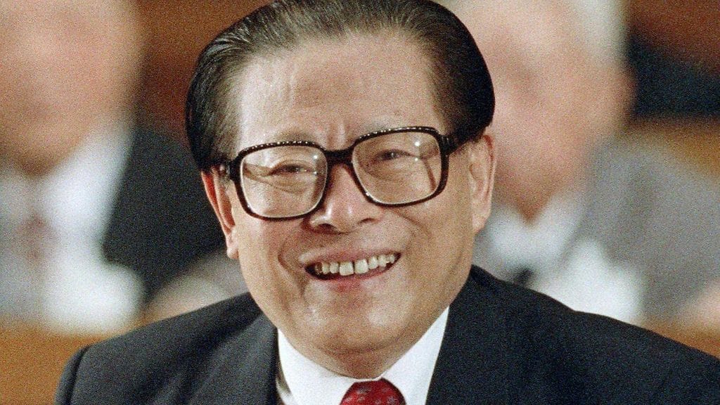 Jiang Zemin kuvattuna Pekingissä lokakuussa 1992.