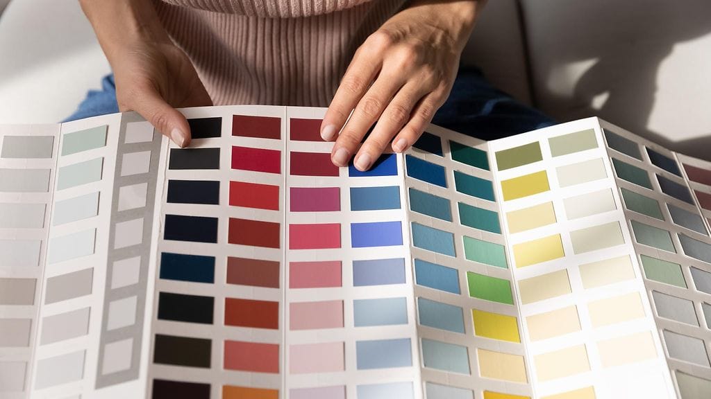 sisustaminen värikartta