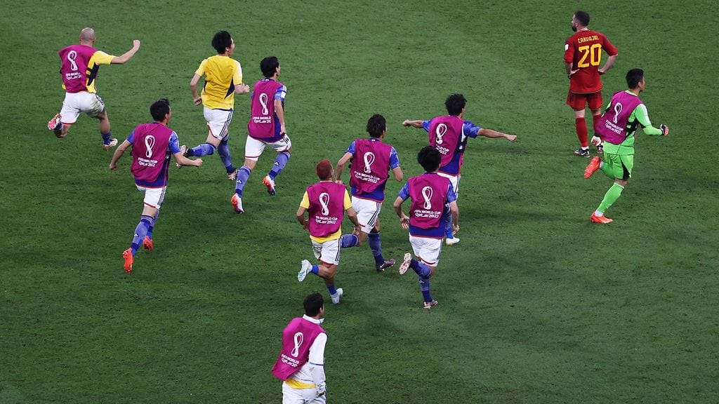 Espanja taipui Japanin käsittelyssä MM-kisoissa.