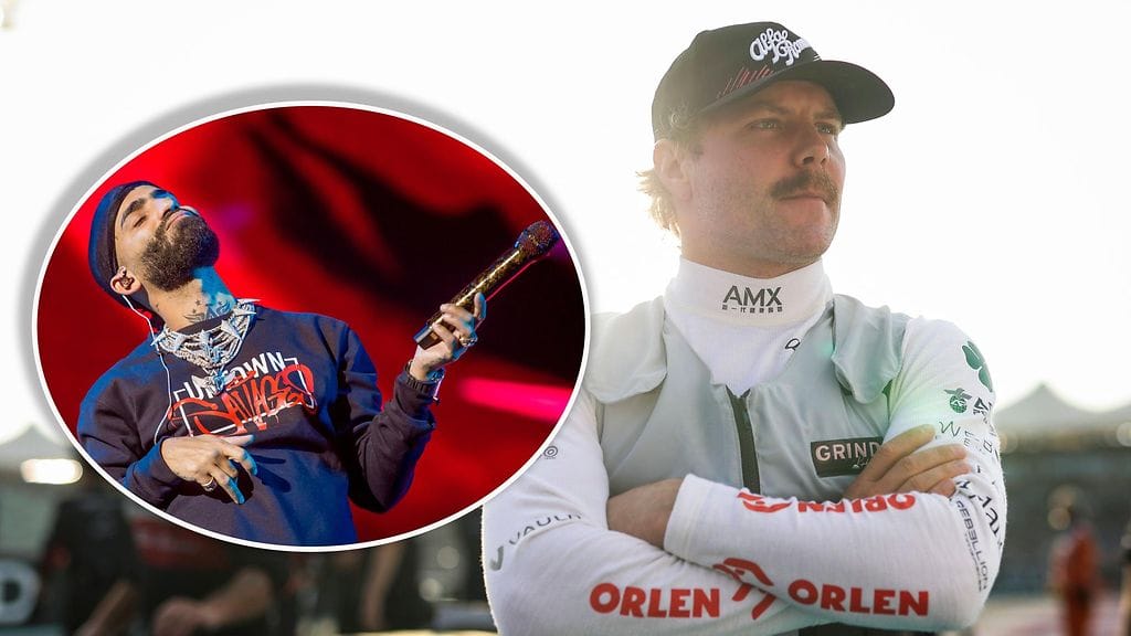 Valtteri Bottas sai kunnian esiintyä Arcángelin uudessa kappaleessa.