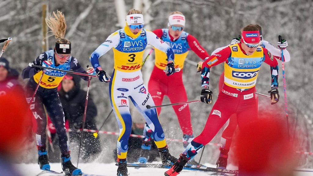 Lillehammerin maailmancup-viikonloppu päättyi yhteislähtökisoihin.