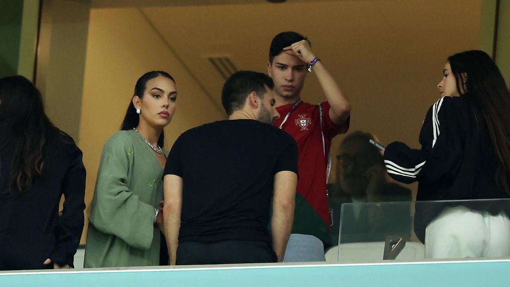 Cristiano Ronaldon perhe oli seuraamassa Portugalin ja Sveitsin välistä neljännesvälierää.