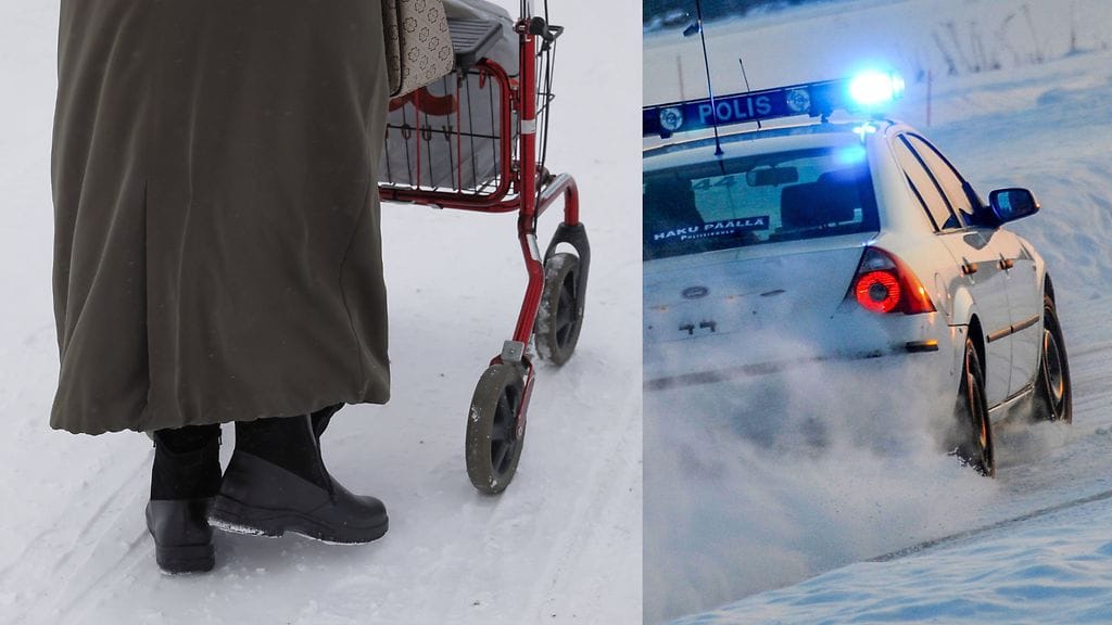 Poliisi pyytää vihjeitä jääkokkareita viskovista nuorista. Eräässä tapauksista uhrina oli rollaattorilla liikkunut nainen.