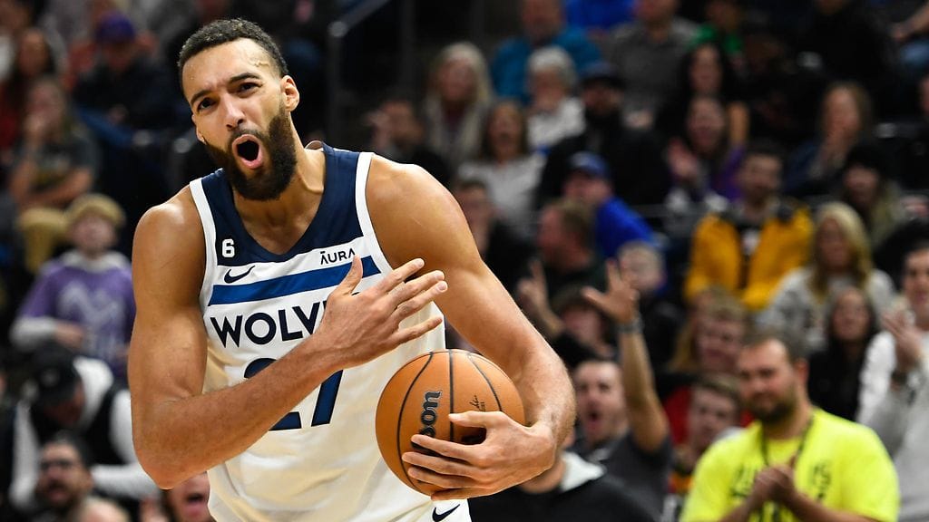 Rudy Gobert pelasi nyt Utahissa Minnesota Timberwolvesin pelaajana.