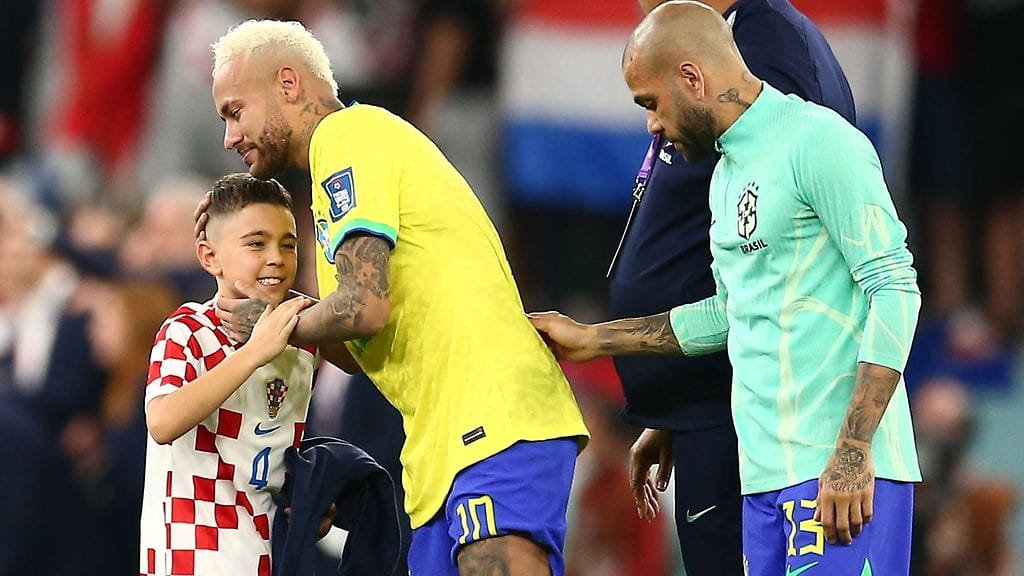 Ivan Perisicin Leo-poika lohdutti Neymaria.