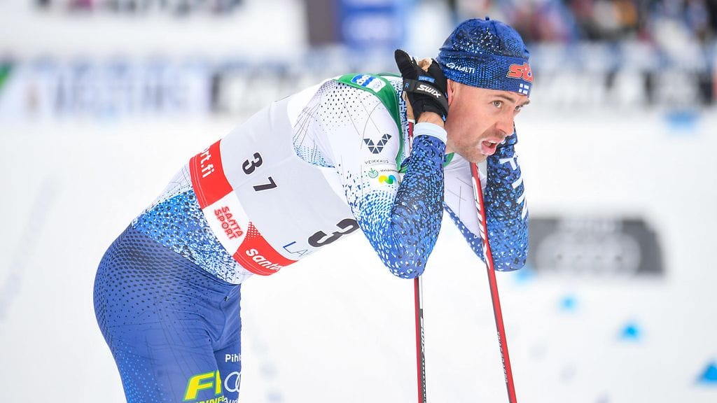 Perttu Hyvärinen katkesi kakkososuuden lopussa.