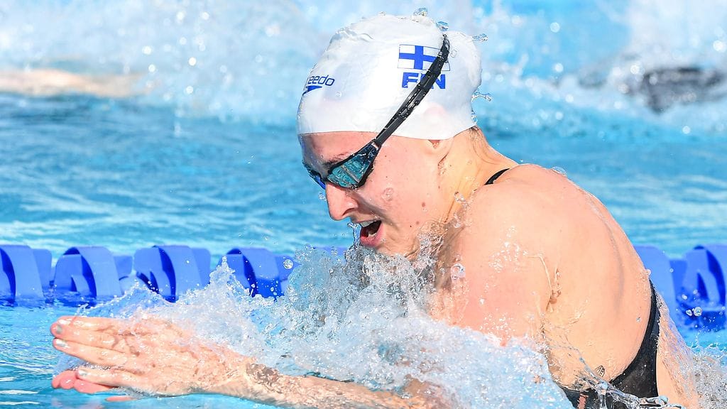 Laura Lahtinen pisti ennätyksensä kirkkaasti uusiksi. Arkistokuva.