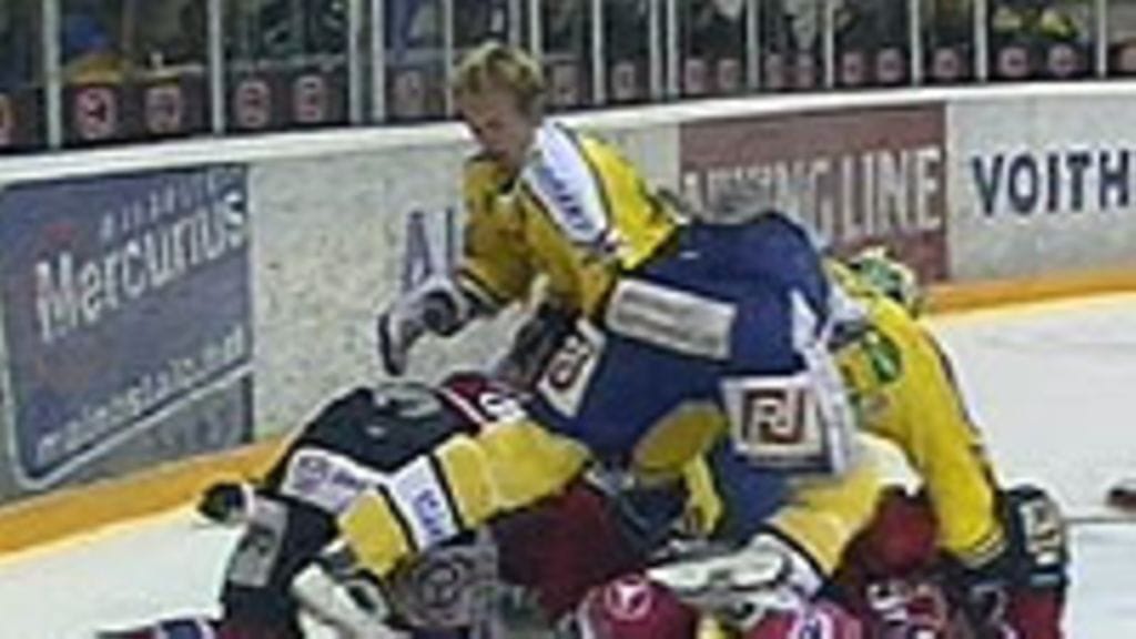 Lukko-HIFK tappelu, kuva:MTV3