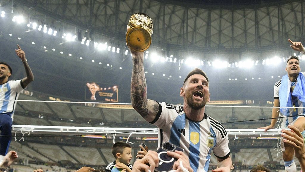 Lionel Messi saavutti suuren unelmansa.