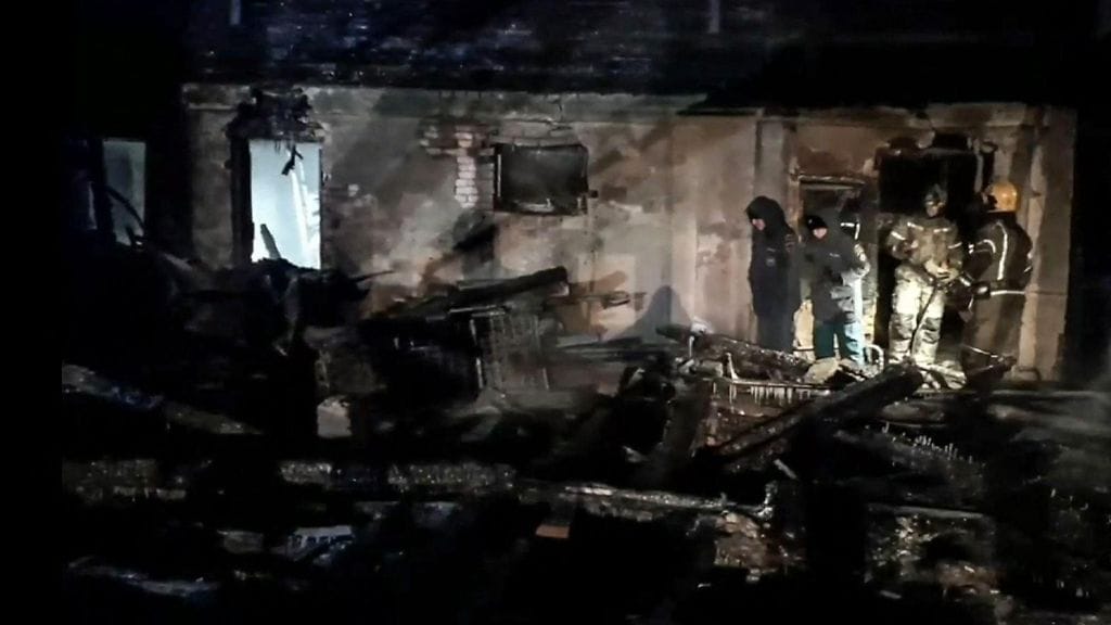 Keski-Siperian Kemerovossa sijainnut yksityinen vanhainkoti oli viranomaisten mukaan laiton.