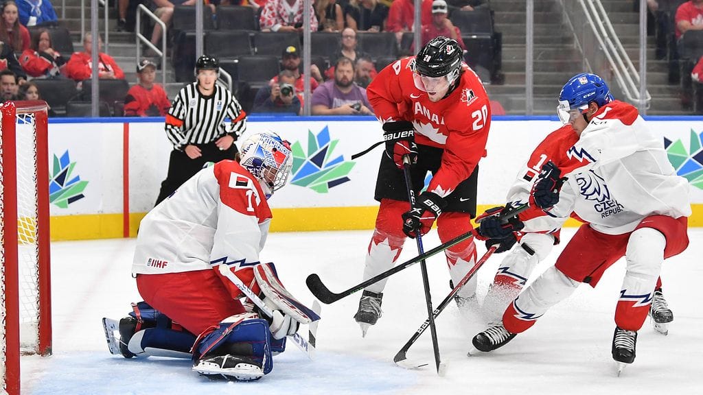 Tshekki yllätti Kanadan alle 20-vuotiaiden MM-kisoissa.