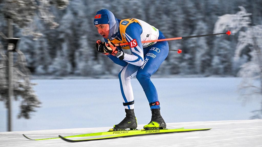 Arsi Ruuskanen Rukan maailmancupissa viime marraskuussa.