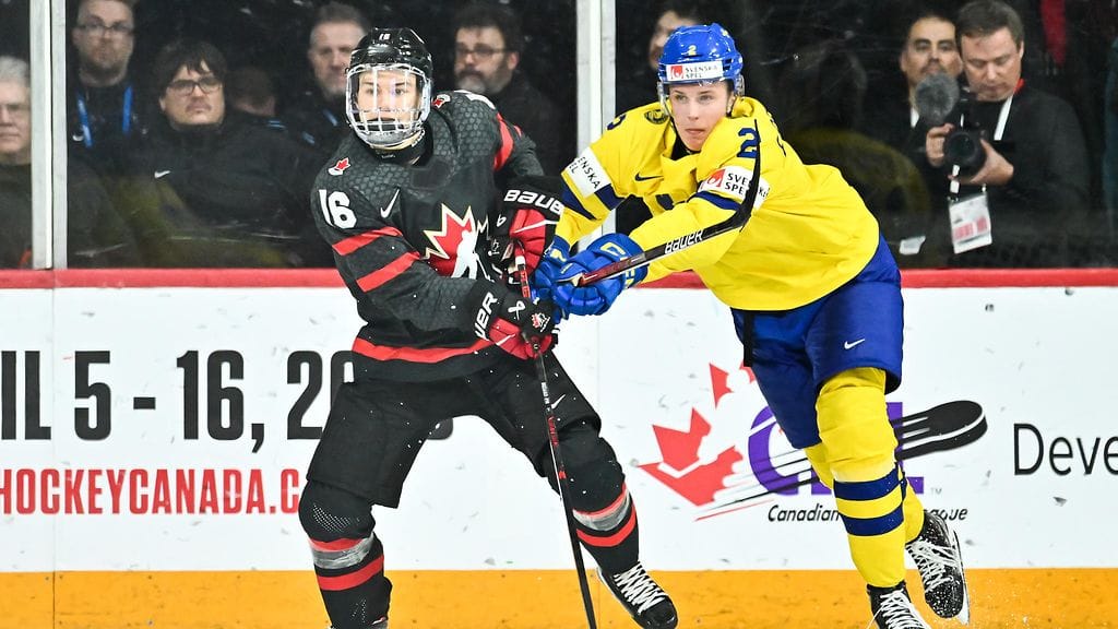 Bedard syötteli Ruotsin kumoon.