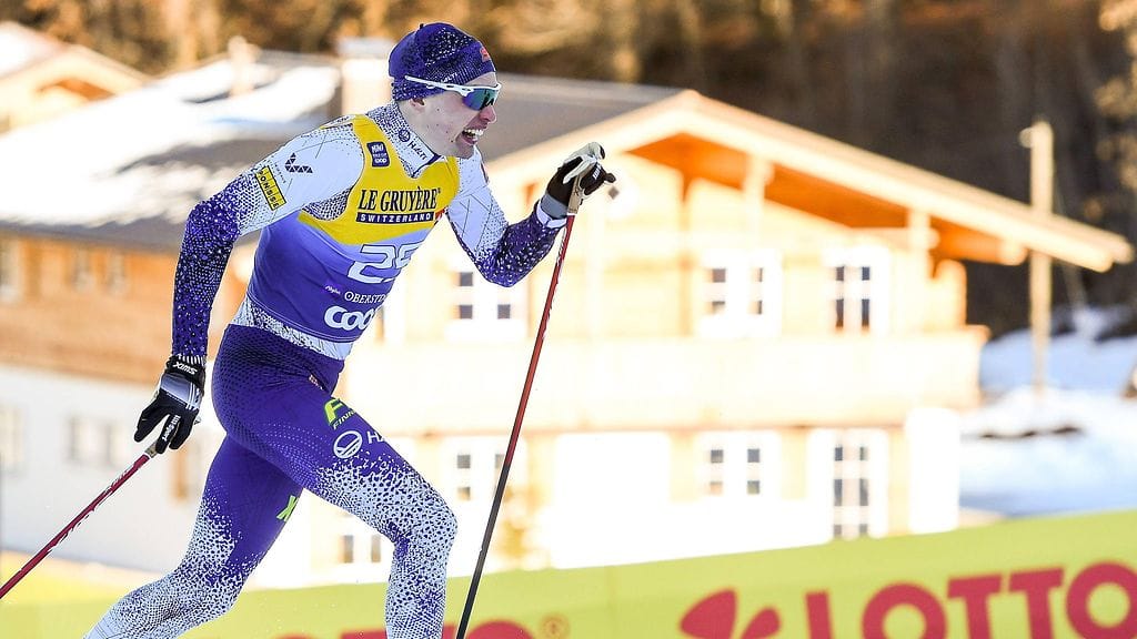 Iivo Niskanen teki suurimman nousunsa alkukilometreillä.