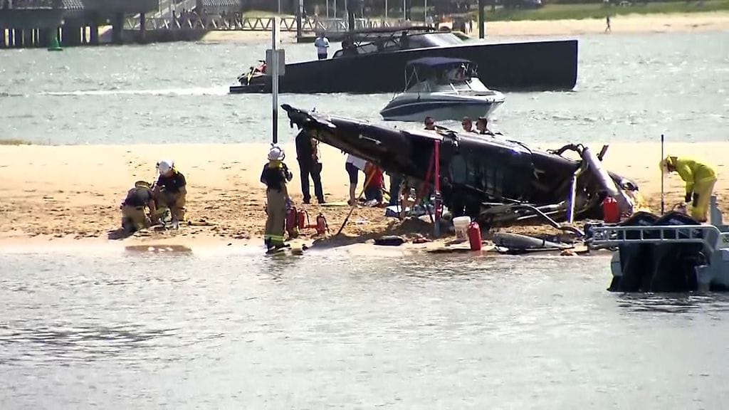 CNN: Australia, helikopteriturma 2.1.2023