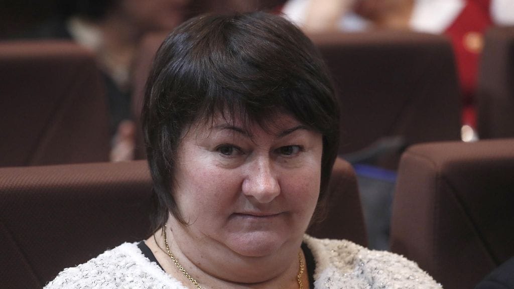 Jelena Välbe esitti tukensa Vladimir Putinille.