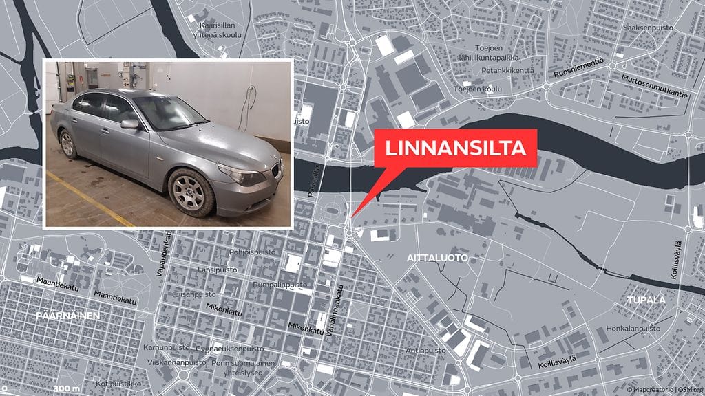 Murhatutkintaan liittyviä etsintöjä tehtiin tiistaina Porissa Linnansillan alueella. Poliisi kaipaa edelleen vihjeitä liittyen epäillyn auton liikkeisiin uudenvuodenyönä.