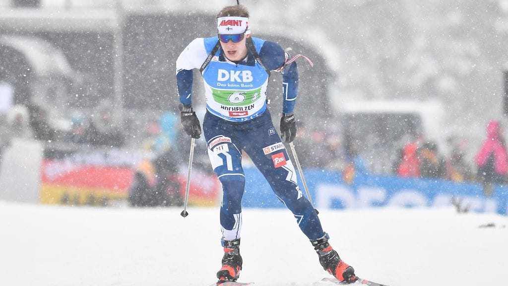 Tuomas Harjula (kuvassa) ylsi Suvi Minkkisen kanssa nelossijaan parisekaviestissä.