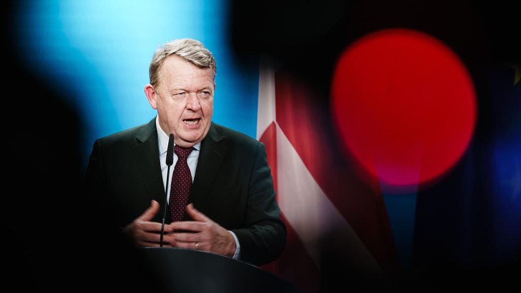 Kuvassa Tanskan ulkoministeri Lars Lökke Rasmussen.