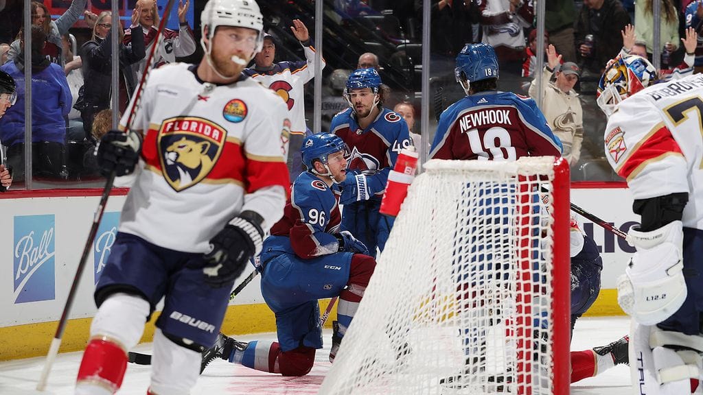 Mikko Rantanen oli monessa mukana yön NHL-kierroksella.