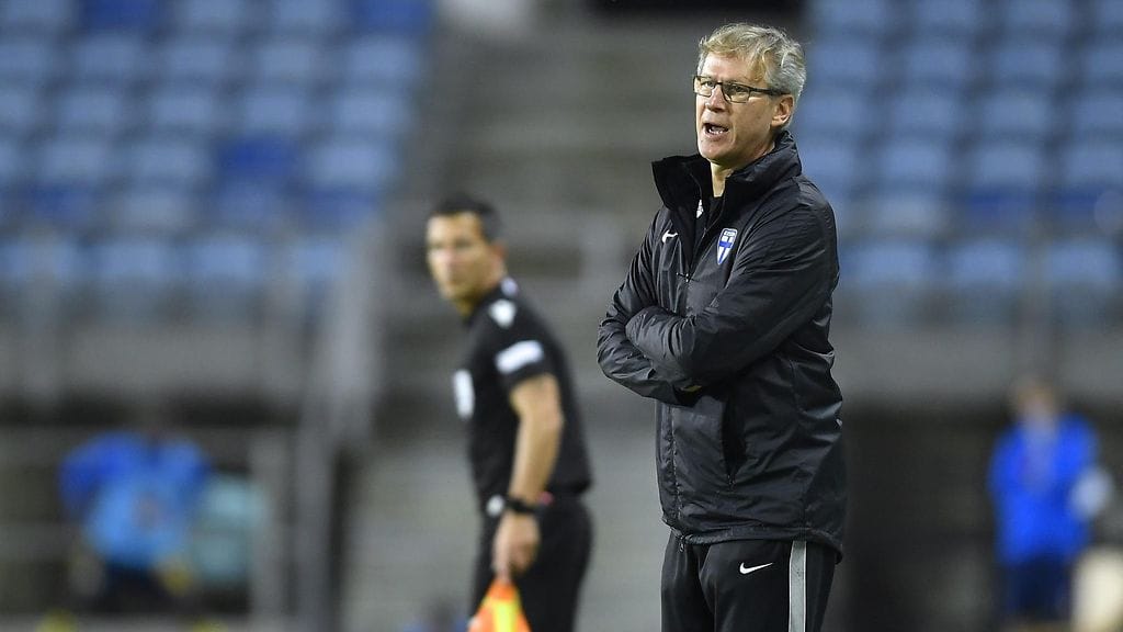 Markku Kanervan valmentama Huuhkajat hävisi jälleen Virolle.