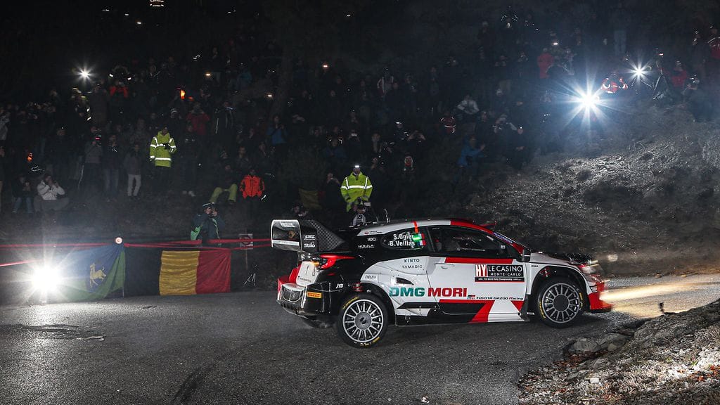 Monte Carlon MM-rallissa ajetaan myös pimeällä.