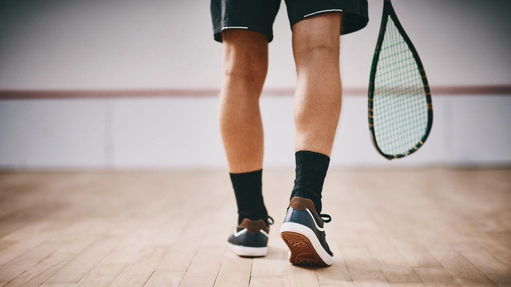 Moninkertainen squashin Slovakian mestari on poissa. Kuvituskuva.