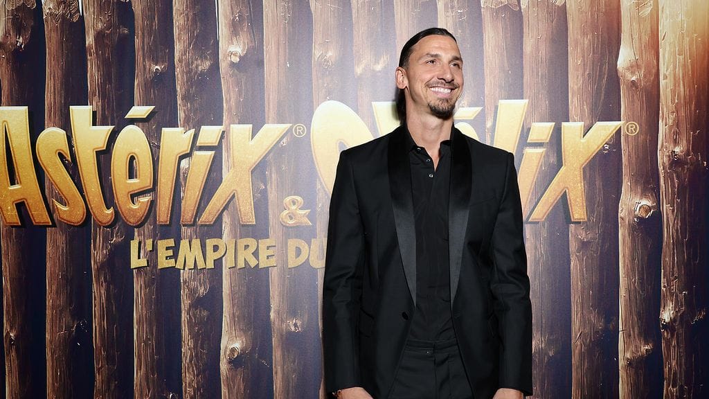 Zlatan Ibrahimovic teki näyttelijädebyyttinsä tuoreessa Asterix ja Obelix -elokuvassa.