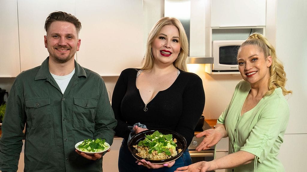 Koko Suomi Leipoo -tuomari Markus Hurskainen antoi vinkit Olet mitä syöt -jaksossa.