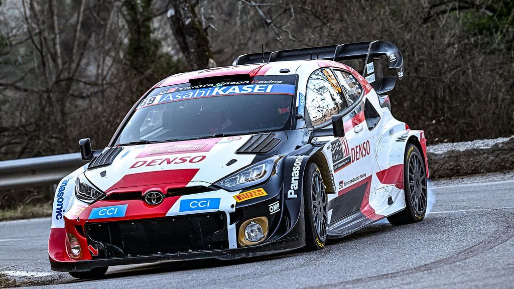 Kalle Rovanperä Monte Carlon MM-rallissa.