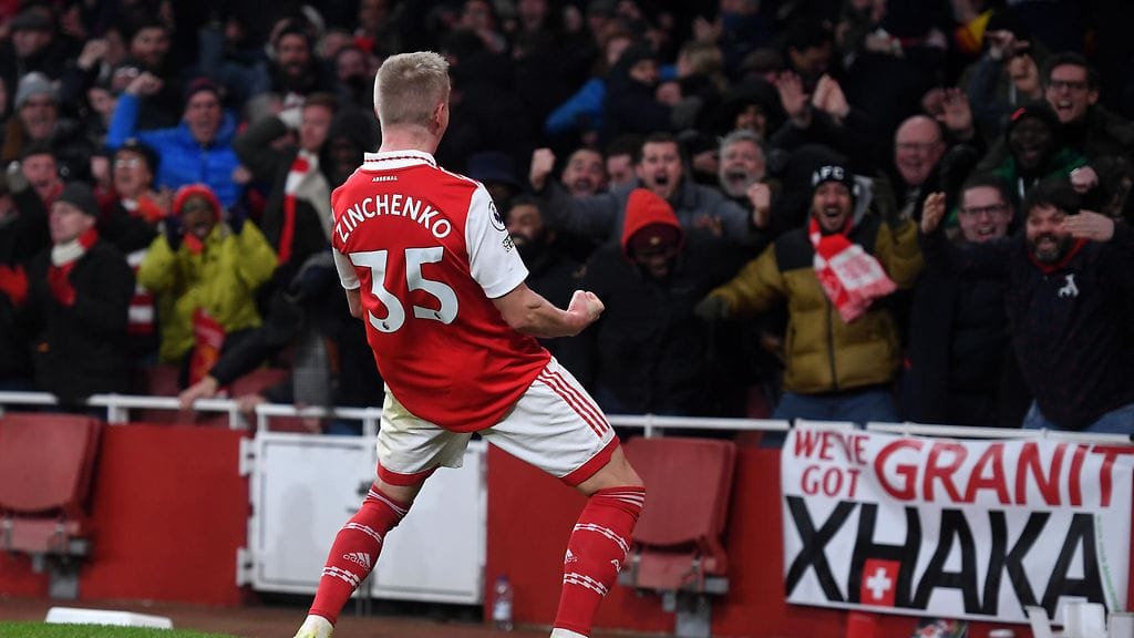 Mabchester Citystä siirtynyt Ukrainalaistähti Oleksandr Zintshenko on tuonut Arsenaliin voittamisen kulttuuria.