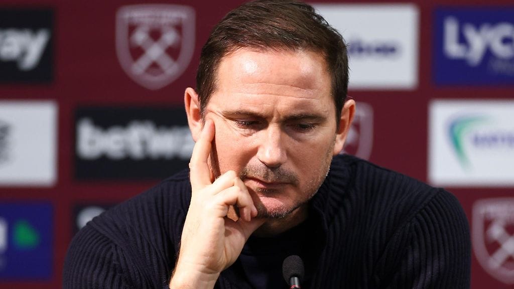 Frank Lampard ei jatka Valioliiga-seura Evertonin managerina.