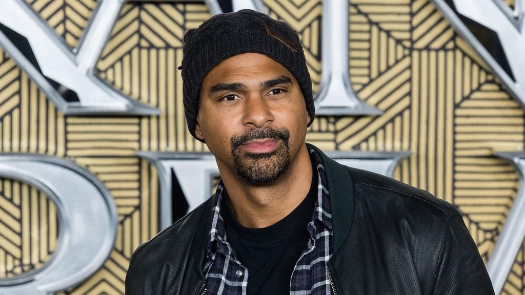 Nyrkkeilylegenda David Haye kuvattuna marraskuussa 2022.