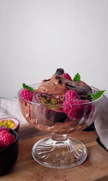 Älä käytä muissa vegaaninen suklaamousse