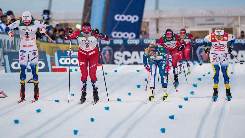 Jasmi Joensuu oli nopein suomalaisnainen Les Roussesin sprintin aika-ajoissa.