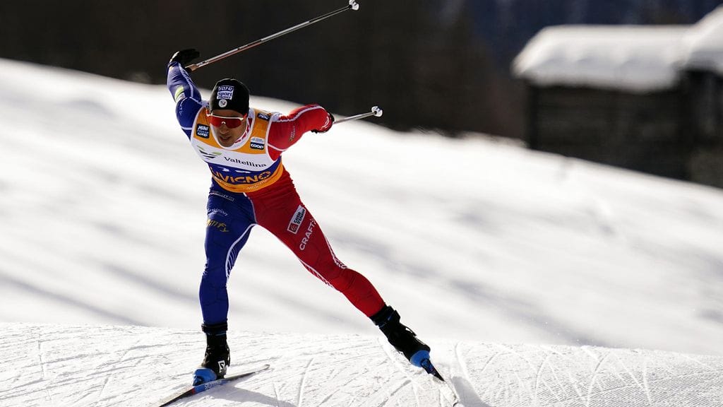 Ranskan Richard Jouve oli miesten sprintin ykkönen.