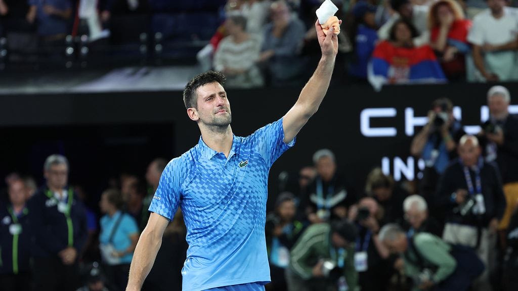 Novak Djokovic voitti Australian avoimet.
