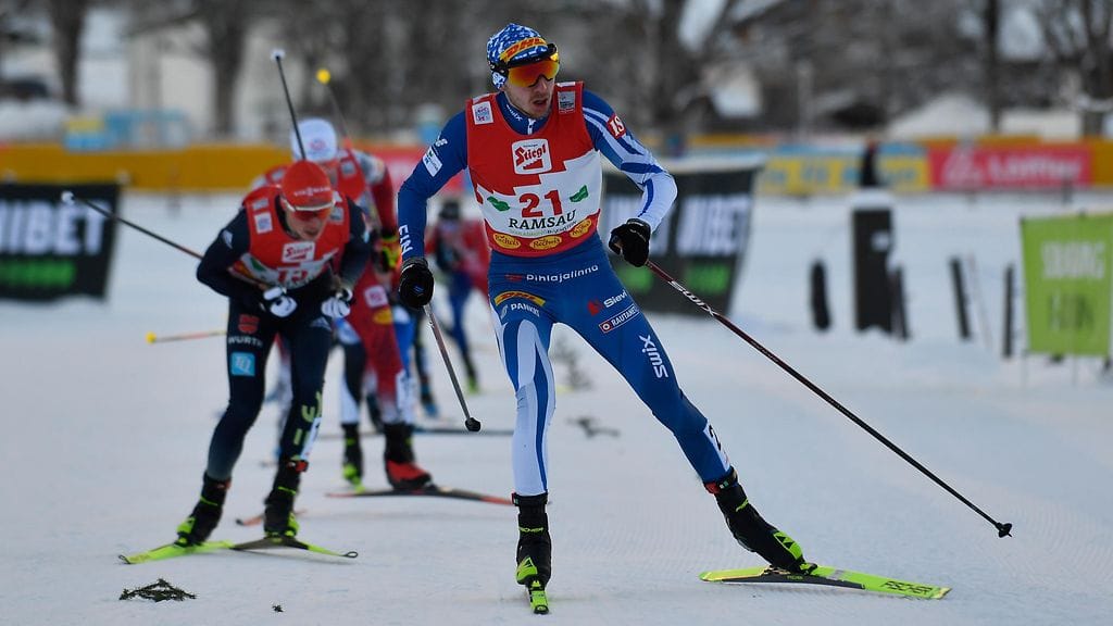 Ilkka Herola nousi ladulla pykälällä ja sijoittui yhdeksänneksi.