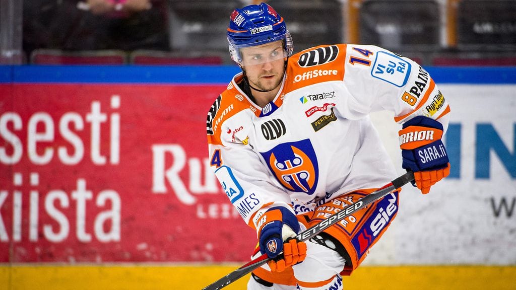 Juuso Ikonen, 28, pelaa loppukauden Tapparassa.
