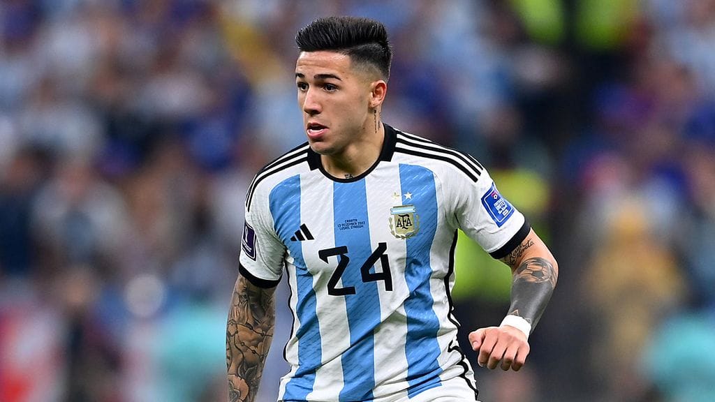 Enzo Fernandez voitti maailmanmestaruuden Argentiinan maajoukkueessa.