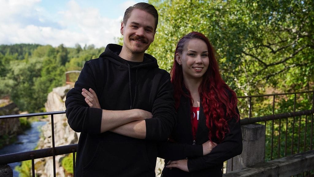 Miska Haakana ja Alisa Aarniomäki
