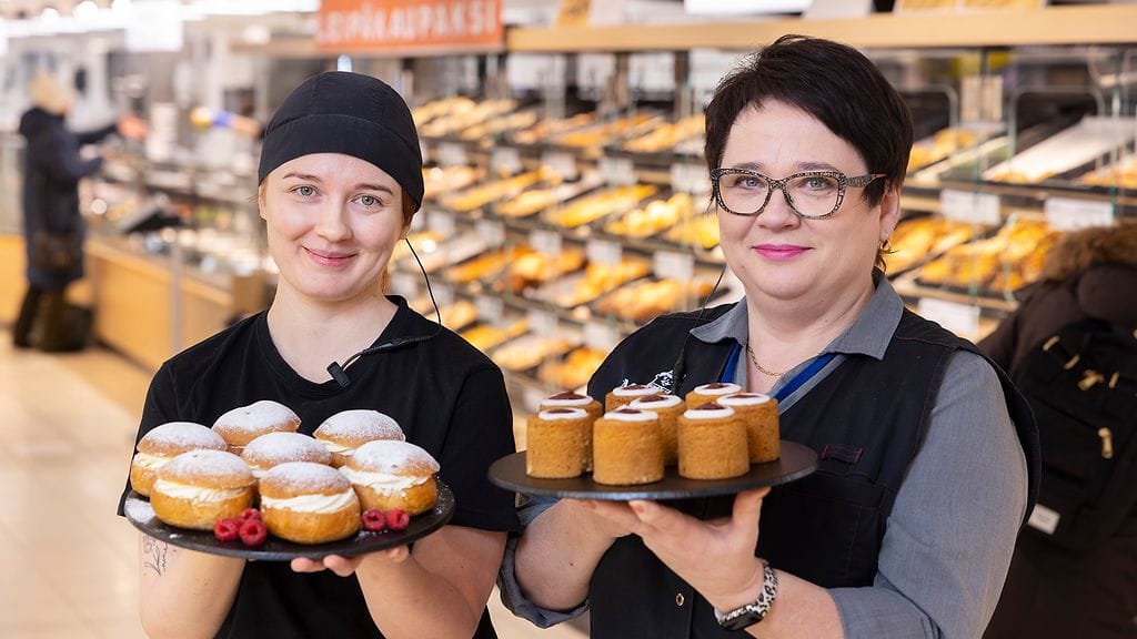 Laskiaispullat runebergintortut S-ryhmä