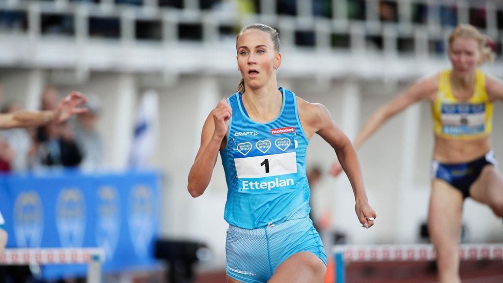 Viivi Lehikoinen juoksi kolmannen ennätyksensä viikon sisään.