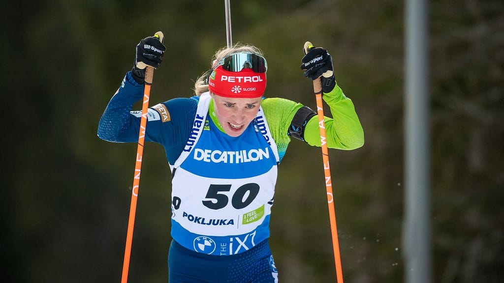 Sprinttitähti Anamarija Lampic on mukana Planican MM-kisoissa.