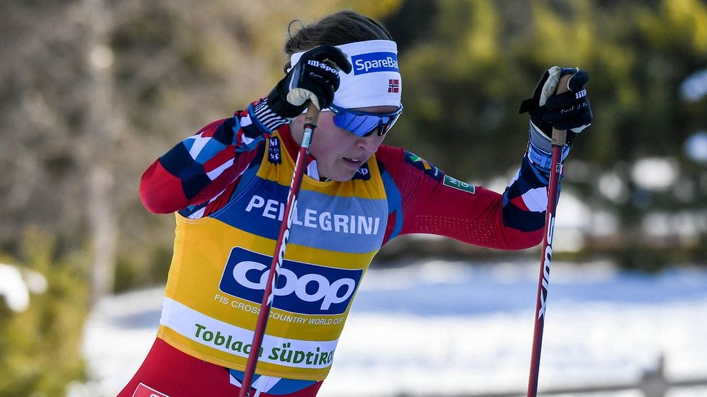 Tiril Udnes Weng romahti Toblachin maailmancupissa kauas tasostaan.