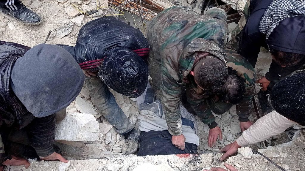 Syyria maanjäristys AOP