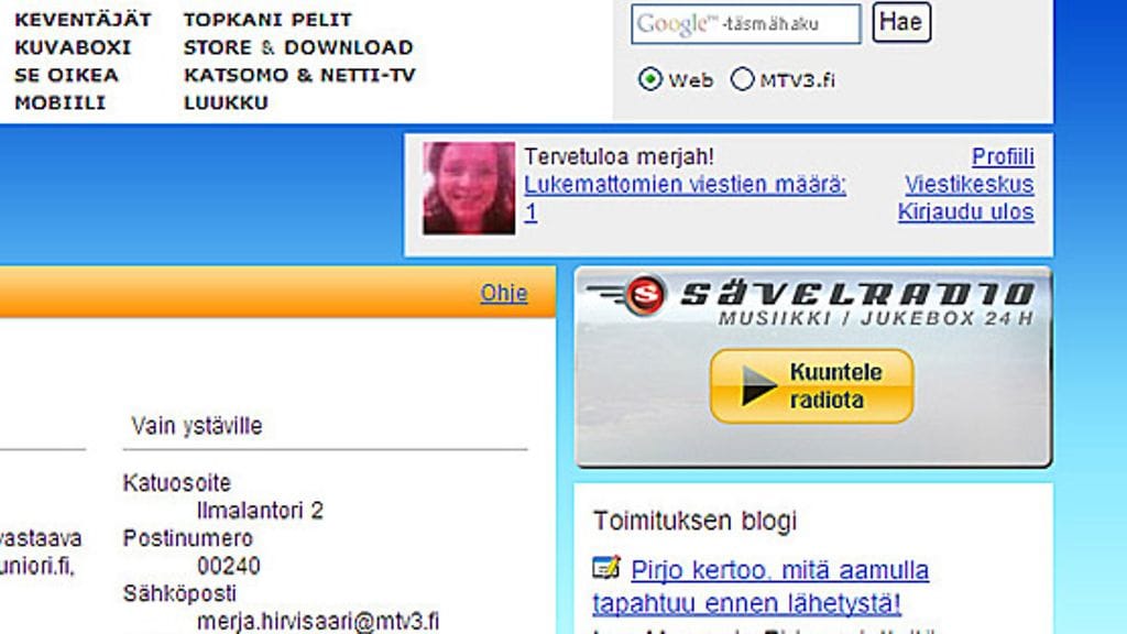 Täältä löydät linkit Viestikeskukseen