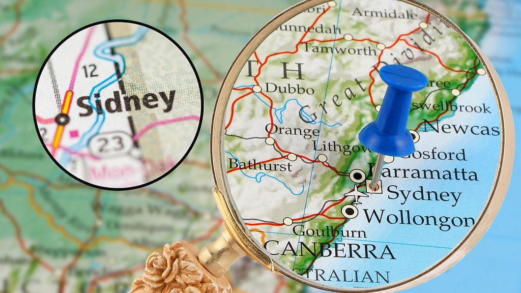 Newyorkilaismies päätyi Australian sijaan Yhdysvaltojen Montanaan.