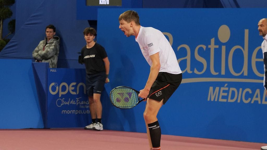 Aleksandr Bublik ei sulattanut heikkoa esitystään Monpellierissä.